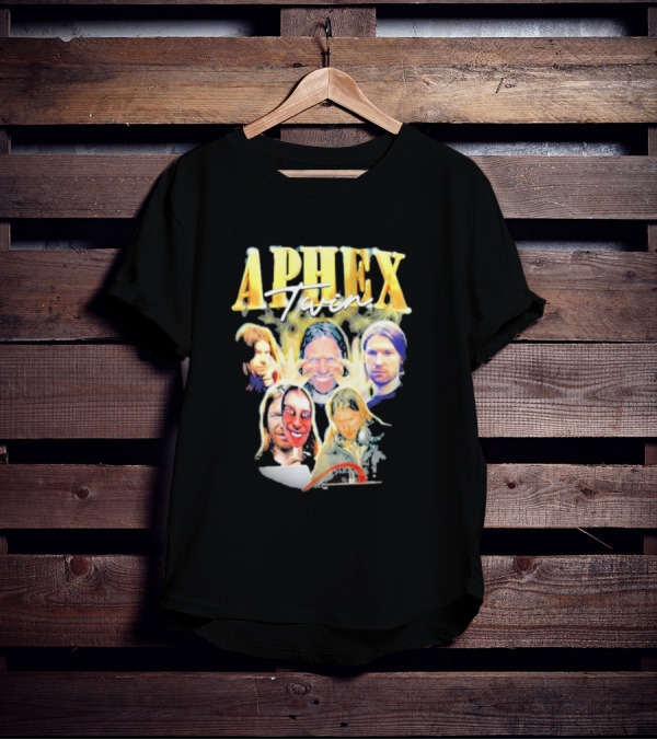 Aphex Twin Warp Music Iconic Faces Collection T-Shirt