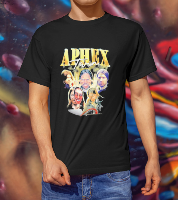 Aphex Twin Warp Music Iconic Faces Collection T-Shirt