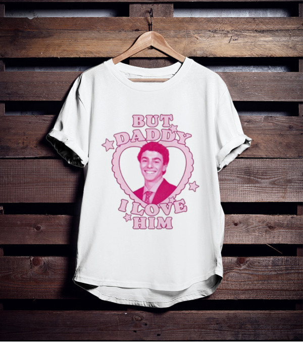 But Daddy I Love Him Luigi Mangione Heart Frame T-Shirt