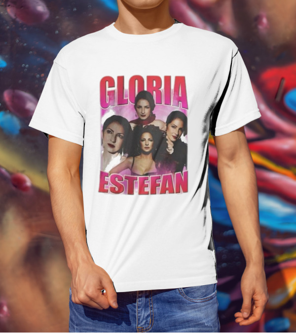 Gloria Estefan Collage T-Shirt
