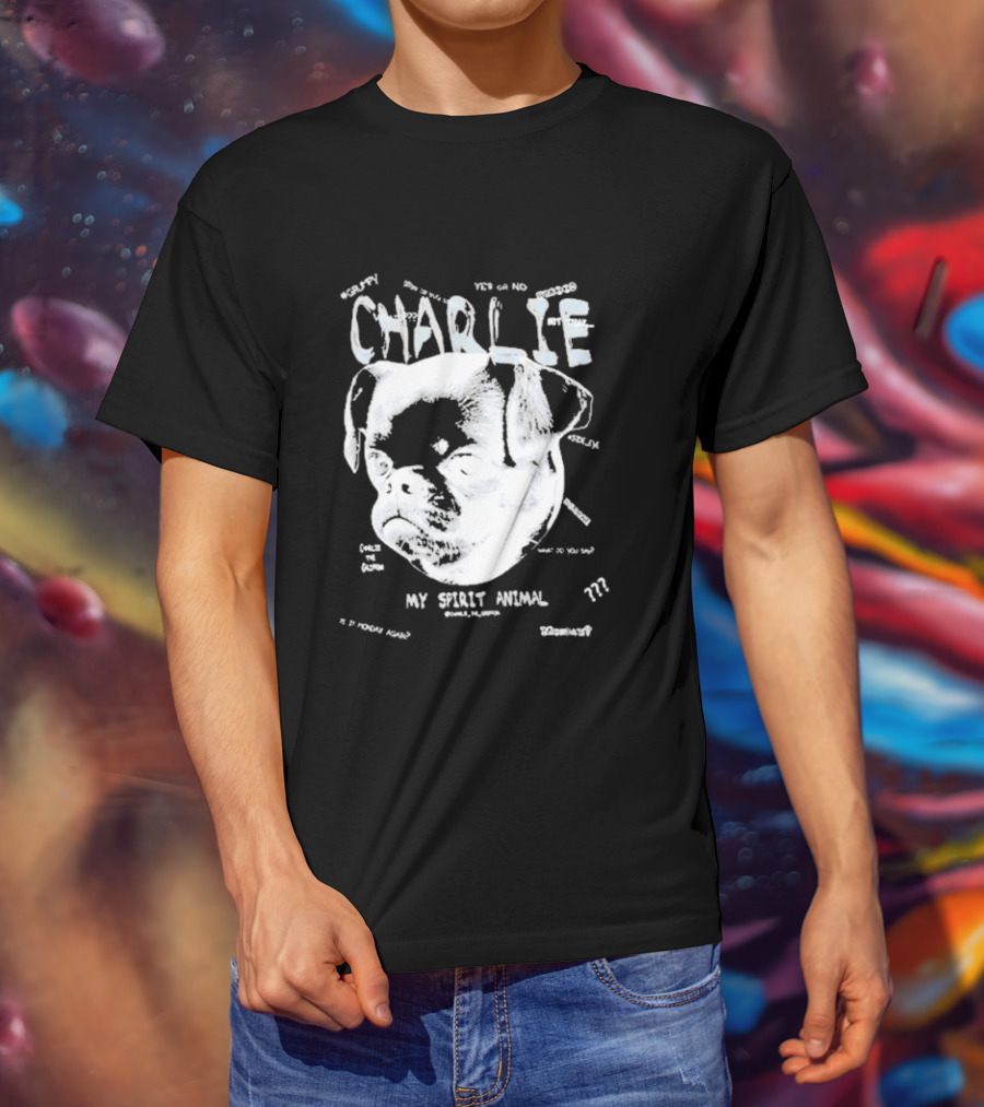 Charlie Griffon My Spirit Animal ??? Zen Surrendering Grumpy T-Shirt