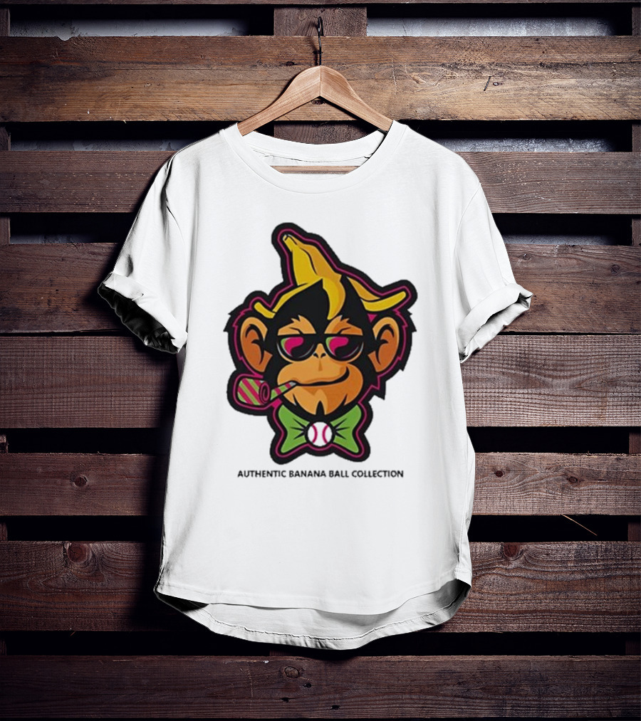 Party Animals Banana Ball Collection With Sunglasses And Pipe T-Shirt