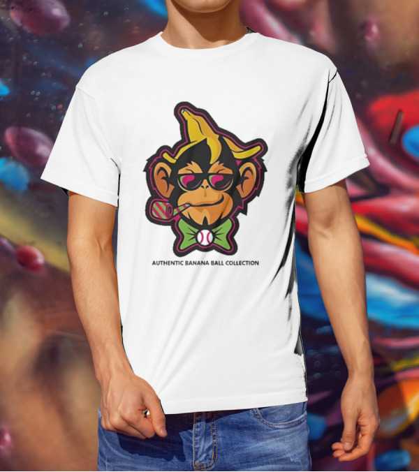 Party Animals Banana Ball Collection With Sunglasses And Pipe T-Shirt