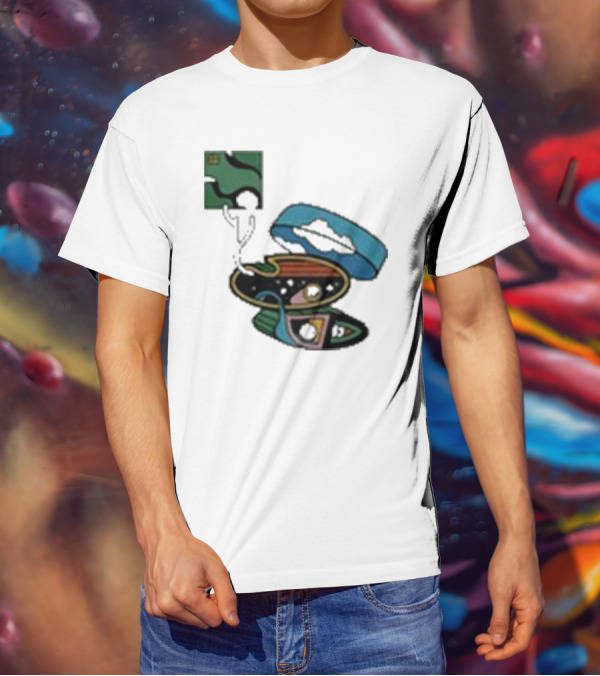 Check Your Vector Cosmic Explorer Visual Journey T-Shirt