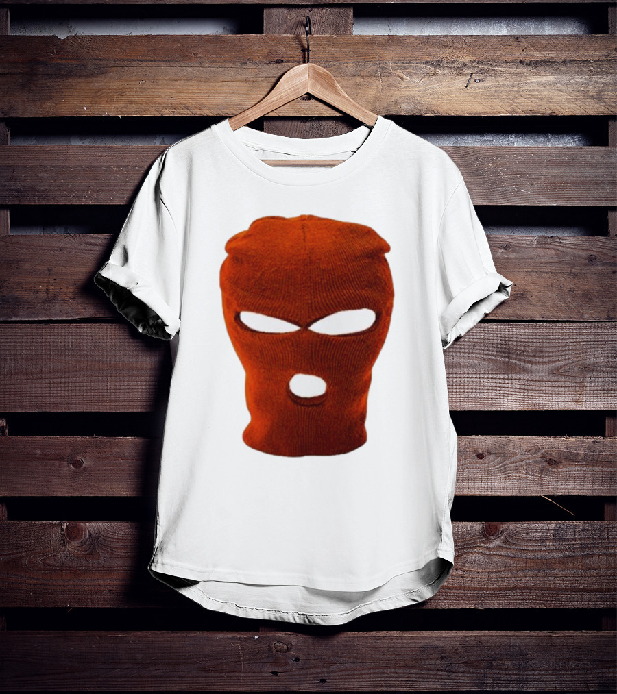 Nobigdyl Rob Hell Red Ski Mask T-Shirt