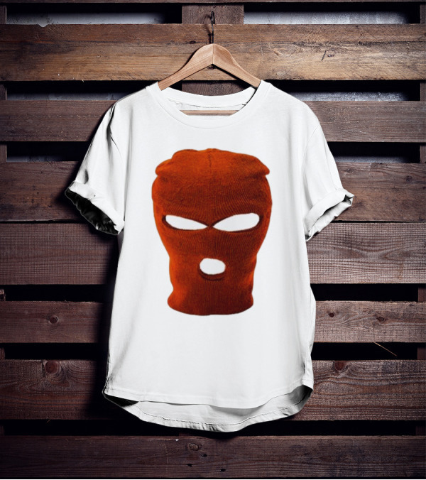 Nobigdyl Rob Hell Red Ski Mask T-Shirt