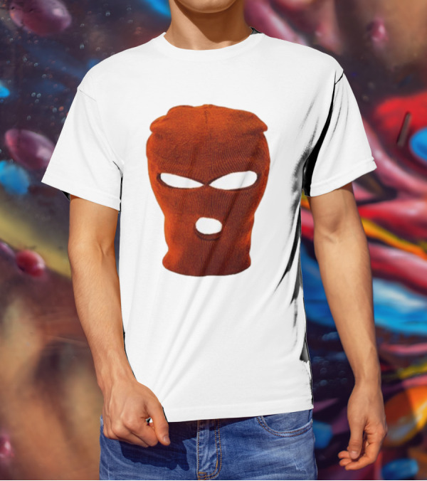 Nobigdyl Rob Hell Red Ski Mask T-Shirt