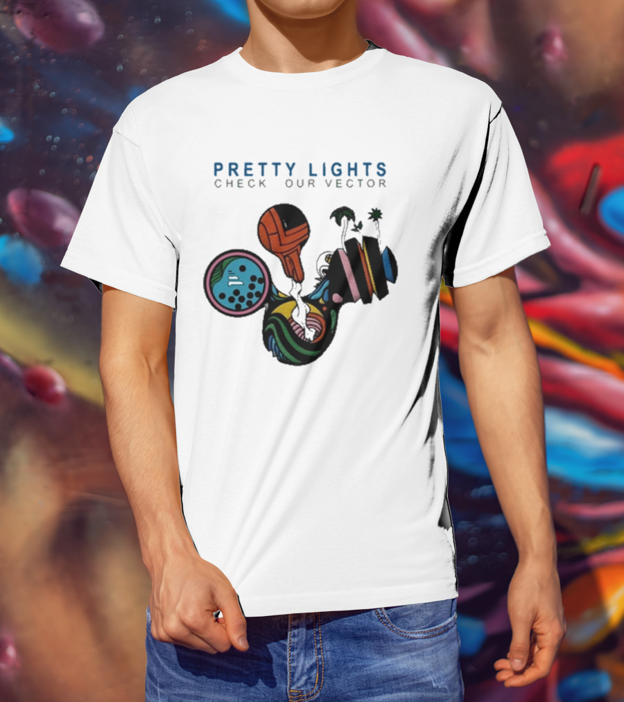 Pretty Lights Check Our Vector New T-Shirt