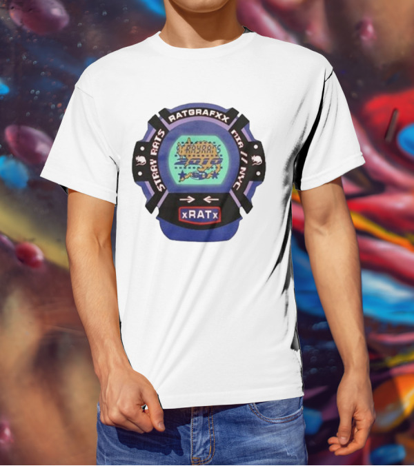 Stray Rats Ratgrafxx MTA II NYC XRATx T-Shirt