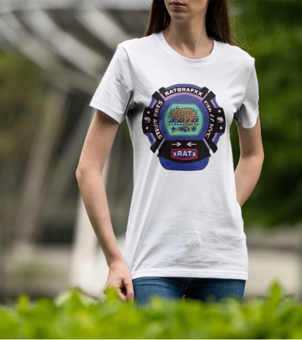 Stray Rats Ratgrafxx MTA II NYC XRATx T-Shirt