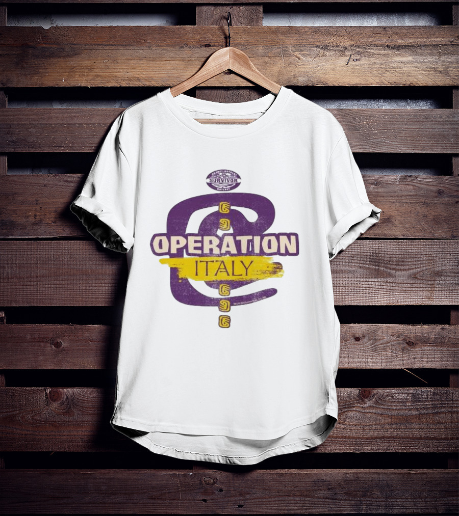 Survivor Operation Italy Purple Swirl T-Shirt