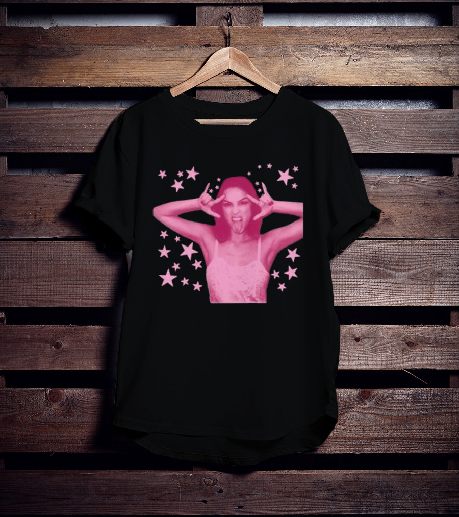 Olivia Rodrigo Spotify Wrapped Stars Pink Aesthetic T-Shirt