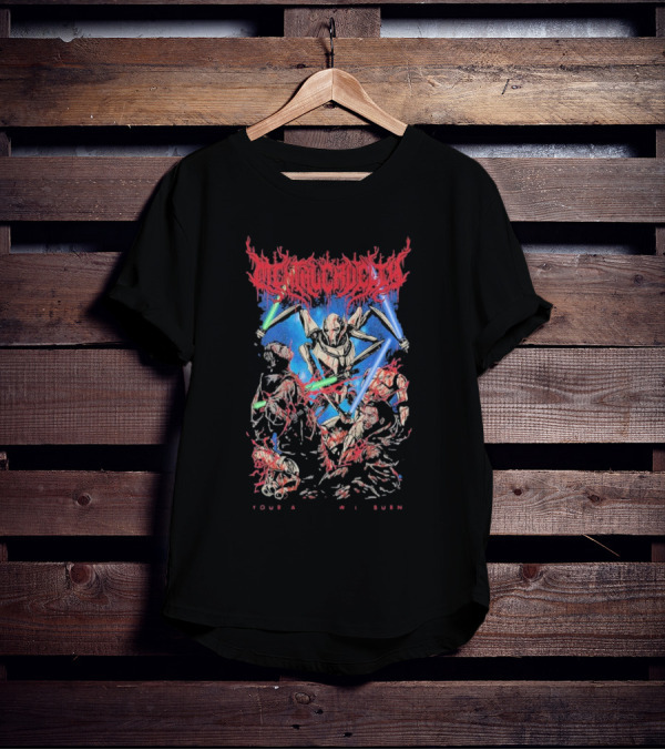 Mental Cruelty Your Allies Will Burn Lightsaber Battle T-Shirt