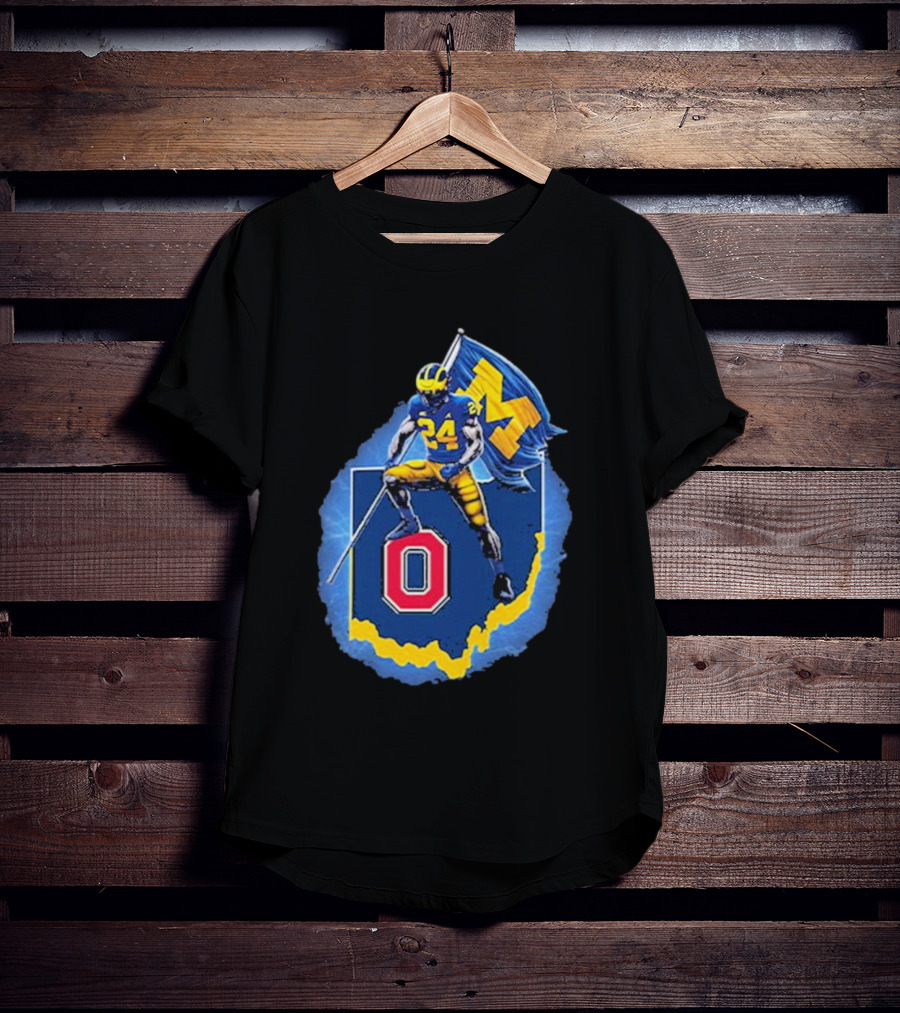 Michigan Victory Over Ohio Four Consecutive Wins Football Rivalry T-Shirt