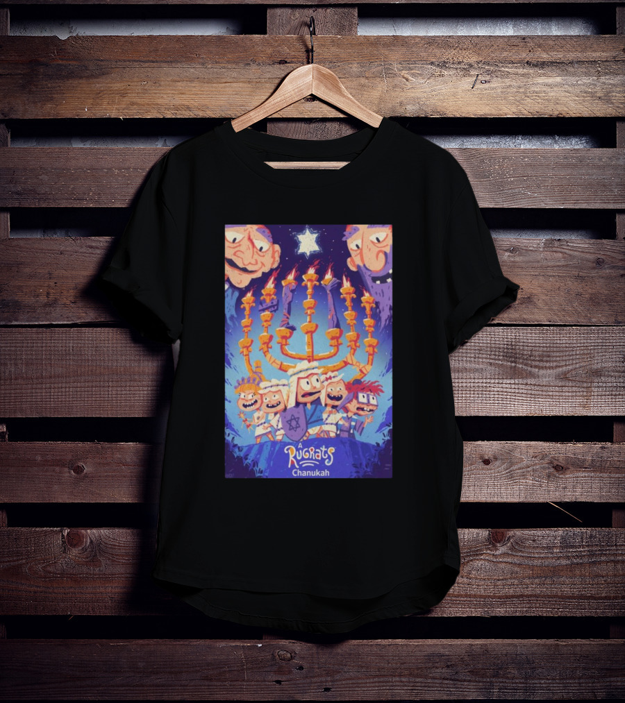 Mondo Debuts A Rugrats Chanukah With Menorah Adventure T-Shirt
