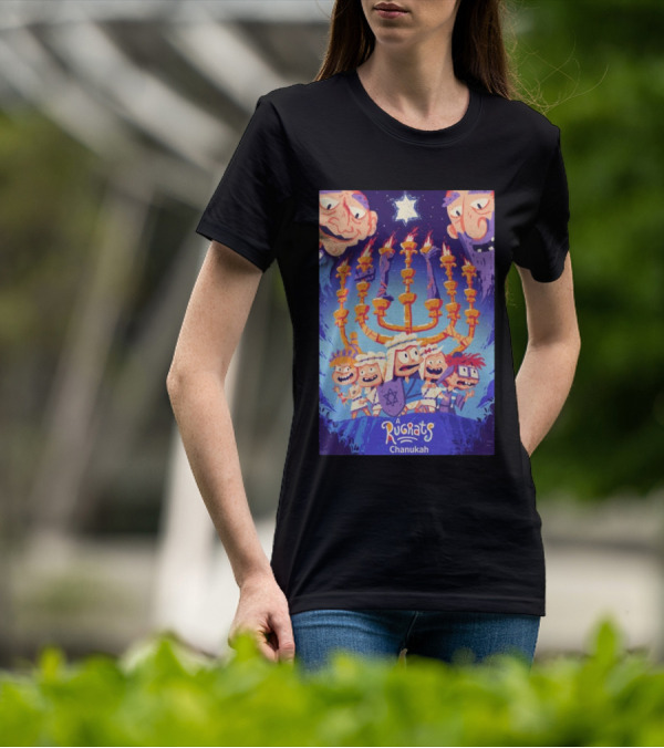 Mondo Debuts A Rugrats Chanukah With Menorah Adventure T-Shirt