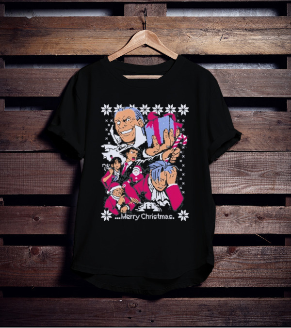 Merry Christmas Turnabout With Nina Matsumoto Characters T-Shirt