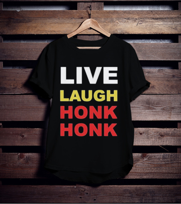 Tank Ledger Live Laugh Honk Honk Funny Clown Meme T-Shirt