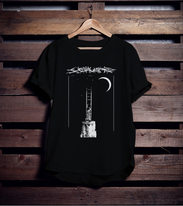 De Leaving Gildan Softstyle Ladder To Crescent Moon T-Shirt