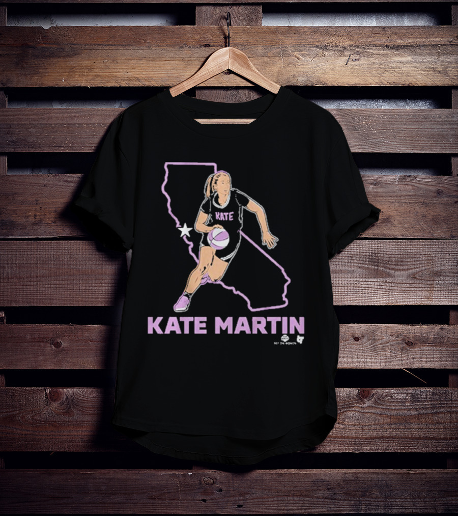 Kate Martin Basketball California Star T-Shirt