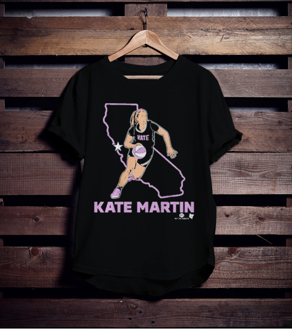 Kate Martin Basketball California Star T-Shirt