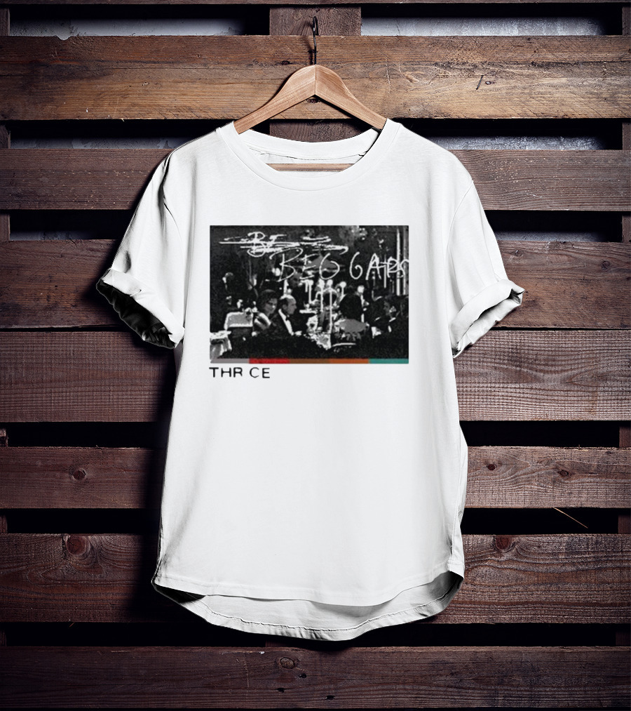 Thrice Beggars Album Art Black And White Scene T-Shirt