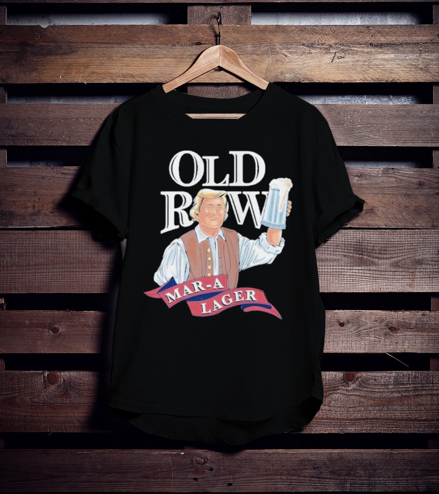 Old Row Mar-A Lager Vintage Style Cheers Figure T-Shirt