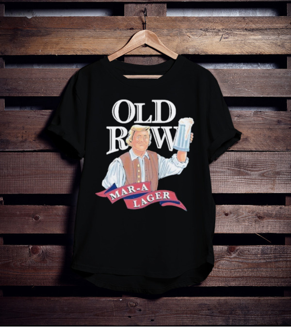 Old Row Mar-A Lager Vintage Style Cheers Figure T-Shirt