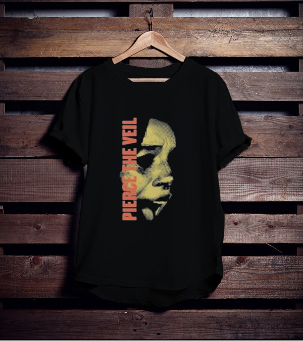 Pierce The Veil Yellow Face Tour T-Shirt