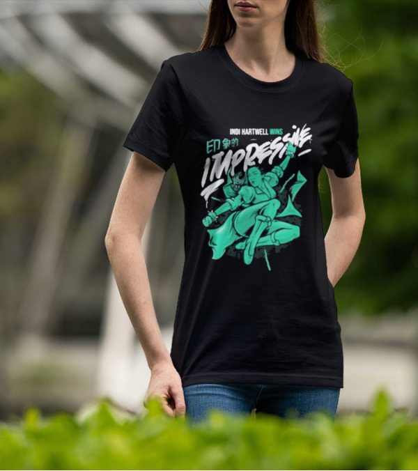 Indi Hartwell Wins Impressive T-Shirt