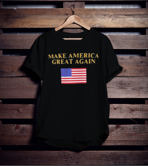 Make America Great Again American Flag T-Shirt