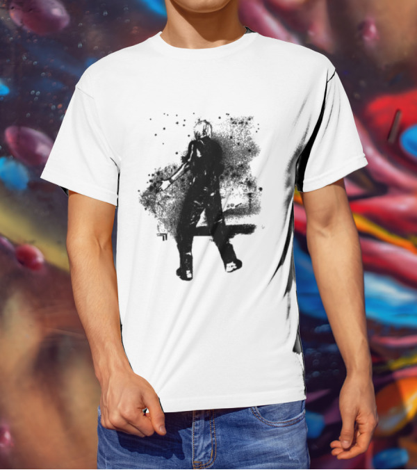 Lil Tjay Way Out The Hood Black And White Urban T-Shirt