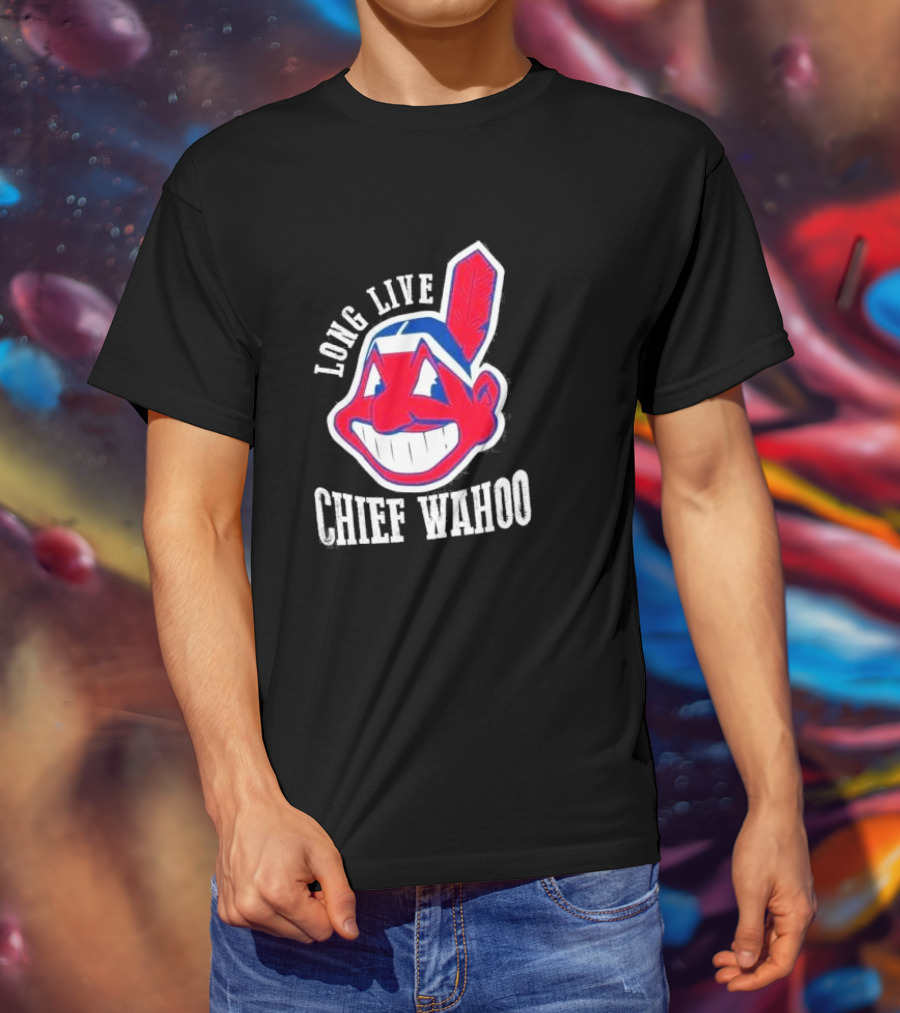 Long Live Chief Wahoo Cleveland Indians Vintage T-Shirt