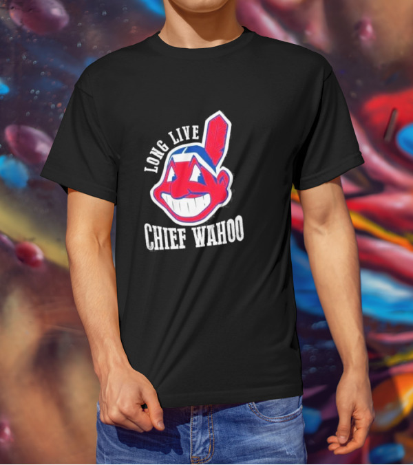 Long Live Chief Wahoo Cleveland Indians Vintage T-Shirt