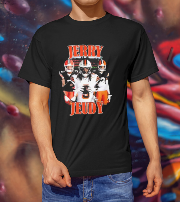 Jerry Jeudy Cleveland Browns Game Day Football Players T-Shirt