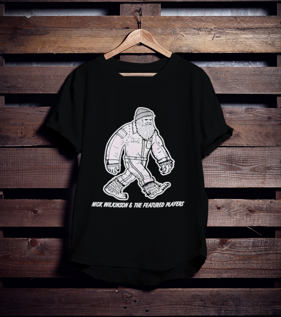 Nick Wilkinson And The Featured Players Bigfoot Lumberjack T-Shirt