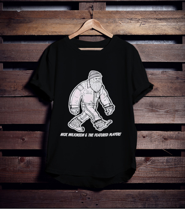 Nick Wilkinson And The Featured Players Bigfoot Lumberjack T-Shirt