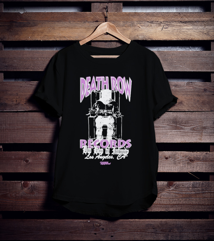 Death Row Records Los Angeles Hip Hop Till Infinity Mass Appeal T-Shirt