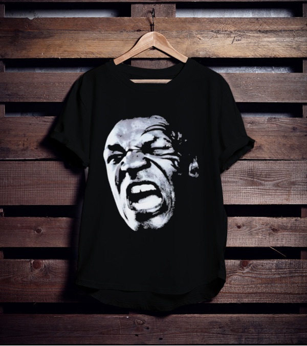 Lean And Mean Mike Tyson Expression Face T-Shirt