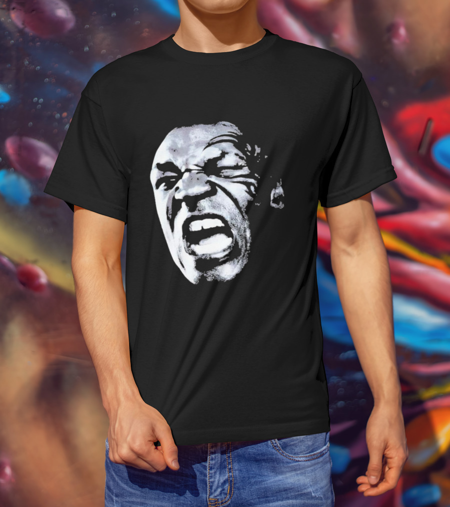 Lean And Mean Mike Tyson Expression Face T-Shirt