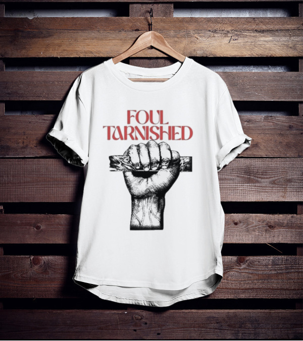 Foul Tarnished Raskolapparel Power Grip Print T-Shirt