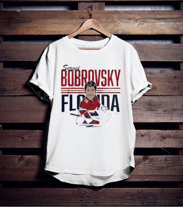 Sergei Bobrovsky Florida 72 Caricature T-Shirt