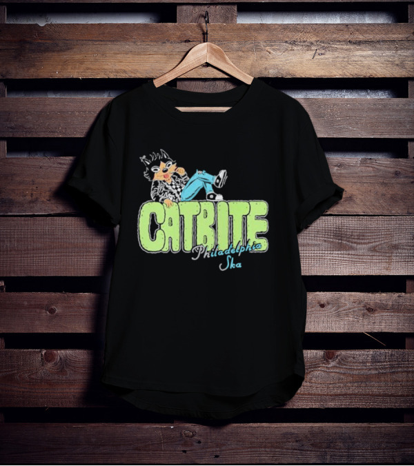 Cool Catbite Philadelphia Ska 2.0 Mineral Wash T-Shirt