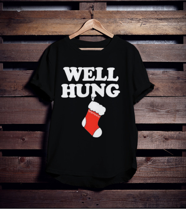 Danny Duncan Well Hung Holiday Stocking T-Shirt