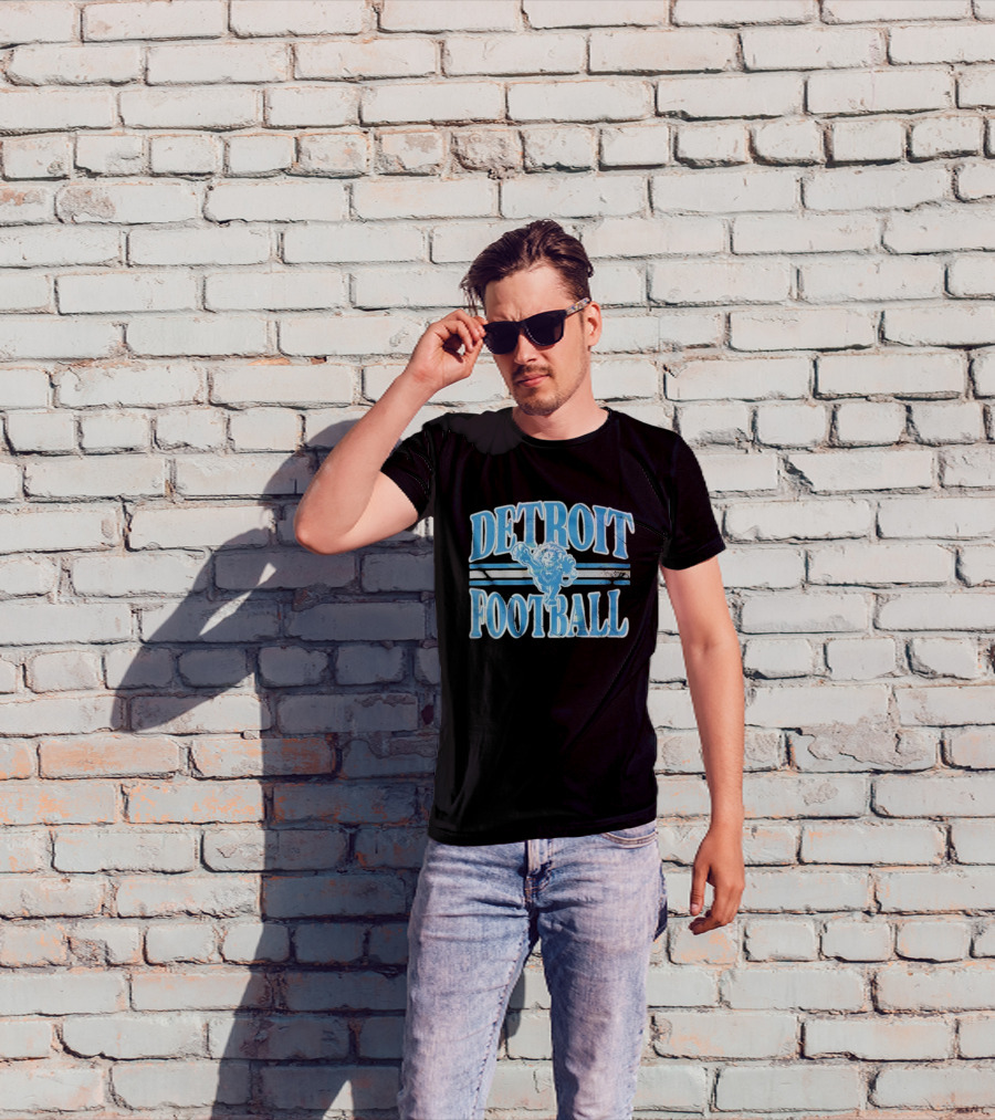 Detroit Lions Football Detroit Football T-Shirt