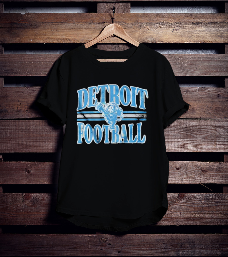 Detroit Lions Football Detroit Football T-Shirt