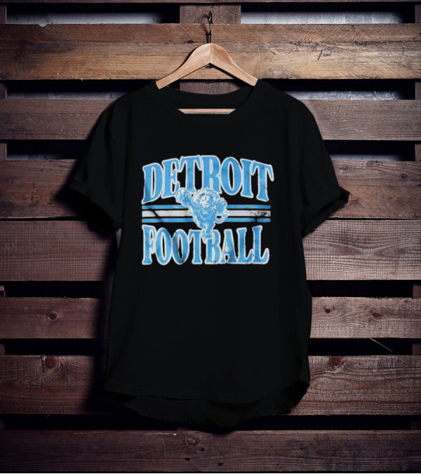 Detroit Lions Football Detroit Football T-Shirt