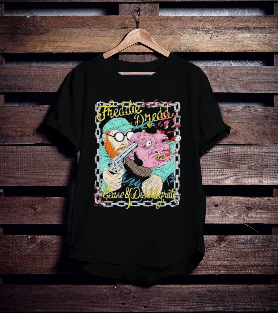 Freddie Dredd Cease And Disintegrate Piggy T-Shirt