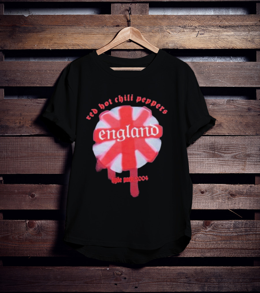 Red Hot Chili Peppers Hyde Park England 2004 T-Shirt