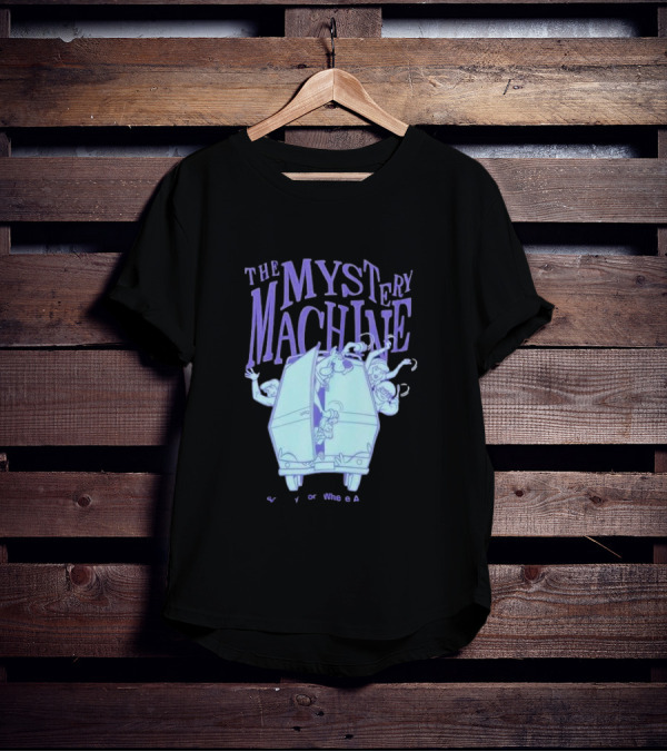 The Mystery Machine Scooby Doo Crew Tonal T-Shirt